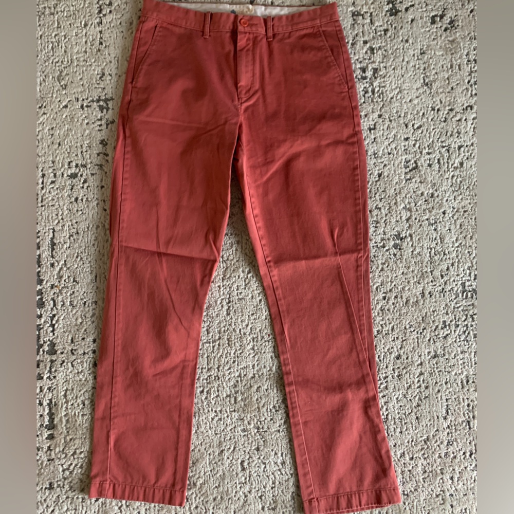 Coral J Crew Chinos